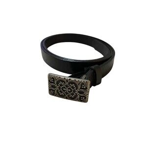 Orvis Italian Leather Belt Size S Black